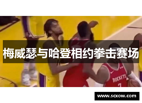 梅威瑟与哈登相约拳击赛场